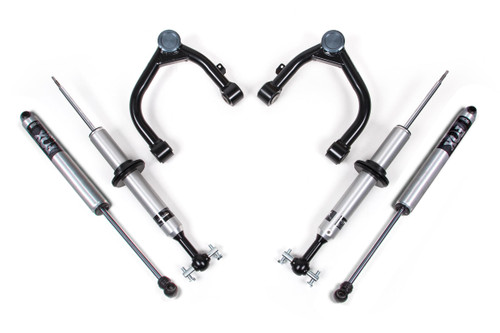 BDS SUSPENSION BDS770FSR 2 INCH LIFT KIT FOX 2.0 SNAP RING STRUT SILVERADO/SIERRA 1500 19-24 4WD