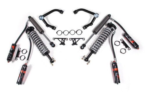 BDS SUSPENSION BDS769FDSC 2 INCH LIFT KIT FOX 2.5 COIL-OVER SILVERADO/SIERRA 1500 07-18 4WD ALUMINUM/STAMPED STEELFOX 2.5 PERFORMANCE SHOCKS