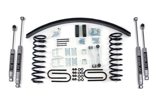 BDS SUSPENSION BDS440H 3 INCH LIFT KIT JEEP COMANCHE MJ 86-91 CHRYSLER 8.25 AXLE NX2 NITRO