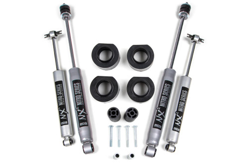 BDS SUSPENSION BDS416H 1.75 INCH LIFT KIT JEEP WRANGLER TJ/LJ 97-06 WITH NX2 SHOCKS
