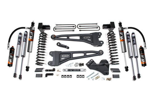 BDS SUSPENSION BDS2243FPE 5 INCH LIFT KIT W/ RADIUS ARM FORD F250/F350 SUPER DUTY 23-24 4WD GAS 5 INCH BLOCK WITH 2 LEAF MAIN FOX 2.5 PERFORMANCE ELITE