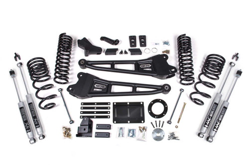 BDS SUSPENSION BDS2101FS 5.5 INCH LIFT KIT W/ RADIUS ARM RAM 2500 14-18 4WD GAS FOX 2.0 PERFORMANCE SHOCKS