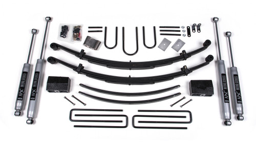 BDS SUSPENSION BDS202FS 5 INCH LIFT KIT DODGE W100/150 AND W200/250 74-93 4WD FOX 2.0 PERFORMANCE SHOCKS
