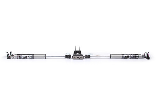 BDS SUSPENSION BDS2027DF DUAL STEERING STABILIZER KIT W/ FOX 2.0 PERFORMANCE SHOCKS JEEP WRANGLER JK 07-18