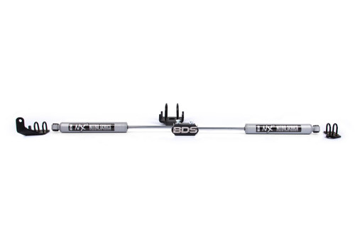 BDS SUSPENSION BDS2013DH DUAL STEERING STABILIZER KIT W/ NX2 SHOCKS DODGE RAM 1500 94-01 AND 2500/3500 Y-STYLE 94-08 4WD