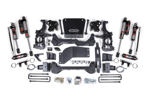 BDS SUSPENSION BDS1822FPE 5 INCH LIFT KIT FOX PERFORMANCE ELITE SILVERADO/SIERRA 2500HD/3500HD 20-24 4WD 5 INCH BLOCK WITHOUT OVERLOAD