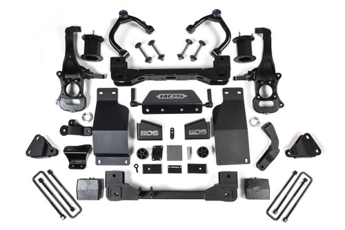 BDS SUSPENSION BDS1811H 6 INCH LIFT KIT ADAPTIVE RIDE CONTROL ONLY CHEVY SILVERADO HIGH COUNTRY OR GMC DENALI 1500 19-24 4WD DIESEL