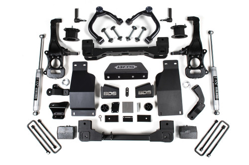 BDS SUSPENSION BDS1807FS 4 INCH LIFT KIT CHEVY TRAIL BOSS OR GMC AT4 1500 20-24 4WD DIESEL FOX 2.0 PERFORMANCE SHOCKS