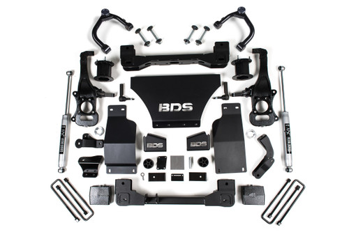 BDS SUSPENSION BDS1805FS 4 INCH LIFT KIT CHEVY TRAIL BOSS OR GMC AT4 1500 19-24 4WD GAS FOX 2.0 PERFORMANCE SHOCKS