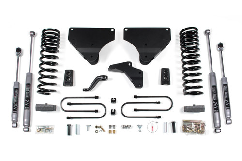 BDS SUSPENSION BDS1778H 4 INCH LIFT KIT RAM 3500 13-18 4WD DIESEL 2 INCH BLOCK NX2 NITRO SHOCKS