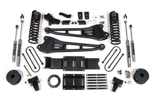BDS SUSPENSION BDS1726FS 5.5 INCH LIFT KIT W/ RADIUS ARM RAM 3500 W/ REAR AIR RIDE 19-24 4WD GAS FOX 2.0 PERFORMANCE SHOCKS
