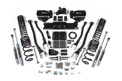 BDS SUSPENSION BDS1674FS 4 INCH LIFT KIT W/ 4-LINK RAM 2500 19-24 4WD DIESEL FOX 2.0 PERFORMANCE SHOCKS