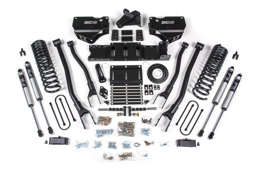 BDS SUSPENSION BDS1672FS 4 INCH LIFT KIT W/ 4-LINK RAM 3500 19-23 4WD DIESEL 8 BOLT FOX 2.0 PERFORMANCE SHOCKS