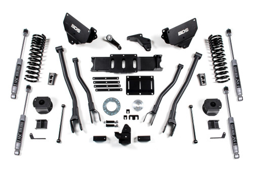 BDS SUSPENSION BDS1630H 5.5 INCH LIFT KIT RAM 2500 W/ REAR AIR RIDE 14-18 4WD GAS NX2 NITRO SHOCKS