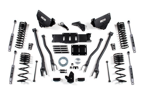 BDS SUSPENSION BDS1604H 6 INCH LIFT KIT W/ 4-LINK RAM 2500 14-18 4WD DIESEL NX2 NITRO SHOCKS
