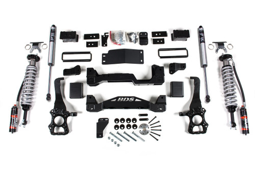 BDS SUSPENSION BDS1532FPE 6 INCH LIFT KIT FOX 2.5 PERFORMANCE ELITE COIL-OVER FORD F150 15-20 4WD