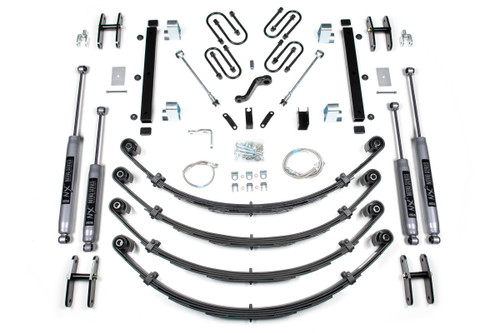 BDS SUSPENSION BDS1432H 6 INCH LIFT KIT JEEP WRANGLER YJ 87-95 NX2 NITRO SHOCKS