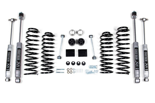 BDS SUSPENSION BDS1430H 2 INCH LIFT KIT COIL SPRING JEEP WRANGLER JK 12-18 4-DOOR NX2 NITRO SHOCKS