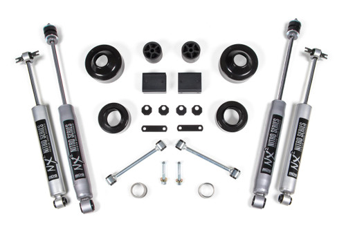 BDS SUSPENSION BDS1429FS 2 INCH LIFT KIT COIL SPACER JEEP WRANGLER JK 12-18 2-DOOR FOX 2.0 PERFORMANCE SHOCKS