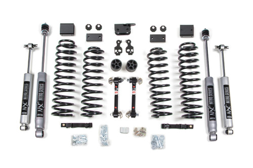 BDS SUSPENSION BDS1411H 3 INCH LIFT KIT JEEP WRANGLER JK 07-11 4-DOOR SWAY BAR DISCONNECT NX2 NITRO SHOCKS