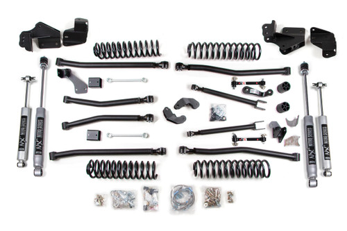 BDS SUSPENSION BDS1407FS 4.5 INCH LIFT KIT LONG ARM JEEP WRANGLER JK 07-18 4-DOOR FOX 2.0 PERFORMANCE SHOCKS
