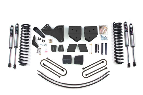 BDS SUSPENSION BDS353FS 6 INCH LIFT KIT FORD F250/F350 SUPER DUTY 05-07 4WD DIESEL 3 INCH BLOCK PLUS ADD A LEAF WITHOUT OVERLOAD FOX 2.0 PERFORMANCE