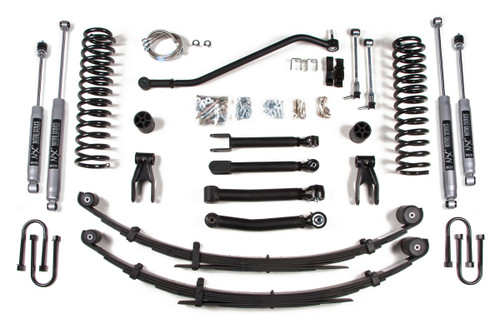BDS SUSPENSION BDS434H 4.5 INCH LIFT KIT JEEP CHEROKEE XJ 84-01 CHRYSLER 8.25 NX2 NITRO