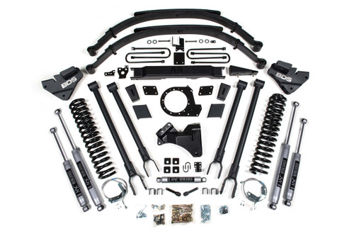 BDS SUSPENSION BDS1960H 9 INCH LIFT KIT W/ 4-LINK FORD F250/F350 SUPER DUTY 20-22 4WD GAS WITH NX2 NITRO SHOCKS
