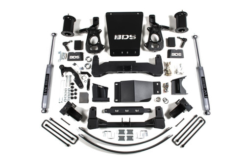 BDS SUSPENSION BDS744FS 8 INCH LIFT KIT SILVERADO/SIERRA 1500 14-18 4WD CAST STEEL FOX 2.0 PERFORMANCE