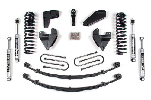 BDS SUSPENSION BDS511H 6 INCH LIFT KIT FORD F100/F150 80-96 4WD 6 INCH LEAF SPRINGS NX2 NITRO