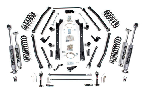 BDS SUSPENSION BDS467H 6.5 INCH LONG ARM LIFT KIT JEEP WRANGLER TJ AND TJ RUBICON 1997-2006 NX2 NITRO