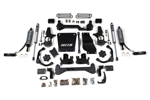 BDS SUSPENSION BDS740FDSC 4.5 INCH LIFT KIT FOX 2.5 COIL-OVER CONVERSION SILVERADO/SIERRA 2500HD/3500HD 01-10 DIESEL FOX 2.5 PERFORMANCE SHOCKS