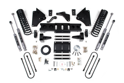 BDS SUSPENSION BDS699H 6 INCH LIFT KIT RAM 3500 13-18 4WD DIESEL 5 INCH BLOCK 6 BOLT NX2 NITRO SHOCKS