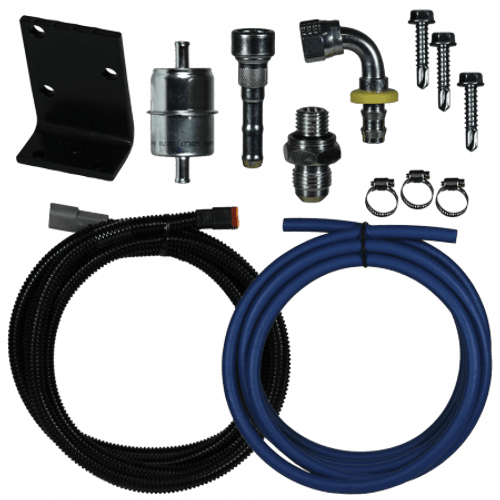FASS RK02 REPLACEMENT SYSTEM RELOCATION KIT FOR 1998.5-2002 DODGE RAM WITH 5.9L CUMMINS