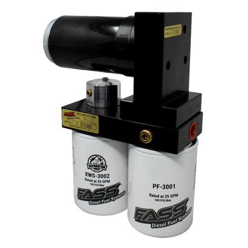 FASS TSPF14180F140G TITANIUM SIGNATURE SERIES PLUS FUEL SYSTEM FOR 1999-2007 FORD POWERSTROKE 6.0L AND 7.3L (STOCK-700HP)