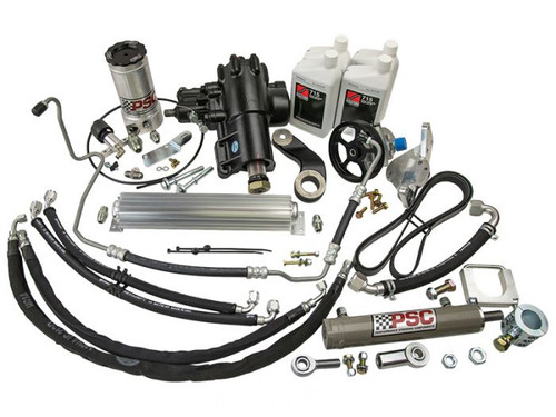 PSC SK688R36JP1-OE-1.25 CYLINDER ASSIST STEERING KIT BOLT ON OE AXLE 1.25 TIE ROD 12-18 WRANGLER JK 3.6L