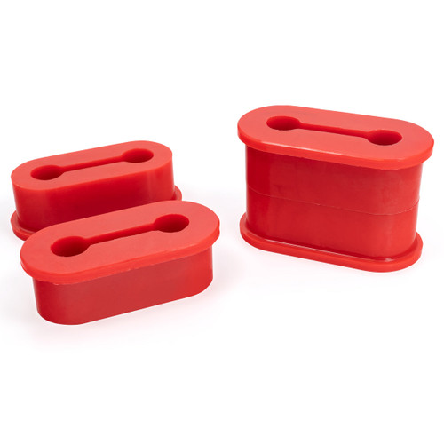 PPE 168030174 HIGH-PERFORMANCE SILICONE BUSHING - 70 HARDNESS RED PPE 168030174 HIGH-PERFORMANCE SILICONE BUSHING - 70 HARDNESS RED