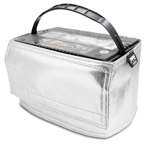 PPE 149002035 HEAT SHIELD BATTERY SIDE POST SILVER