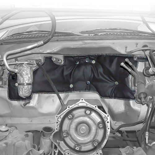 PPE 149000135 HEAT / SOUND INSULATOR FIREWALL - 2001-2007 GM 6.6L DURAMAX - SILVER