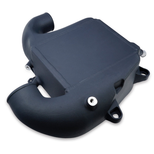 PPE 115030020 2020-2023 GM 3.0L DURAMAX LM2, LZO AIR-TO-WATER INTERCOOLER KIT BLACK