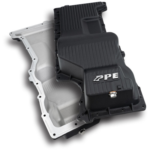 PPE 114054020 DEEP ENGINE OIL PAN 2020+ GM 1500 3.0L DIESEL - BLACK PPE 114054020 DEEP ENGINE OIL PAN 2020+ GM 1500 3.0L DIESEL - BLACK