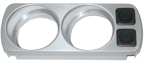 PPE 148001100 2G OH GAUGE MOUNT POLISHED W/ SWITCH
