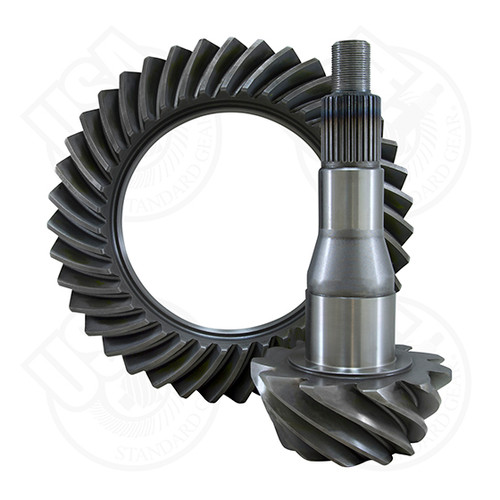 USA ZG F9.75-411-11 FORD RING AND PINION GEAR SET FORD 11 AND UP 9.7.5 INCH IN A 4.11 RATIO