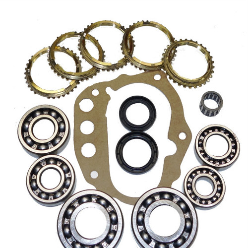 USA ZMBK104WS FS5W71 TRANSMISSION BEARING/SEAL KIT W/SYNCHRO RINGS NISSAN 200SX/280Z/280ZX/MAXIMA/610/620/720/810 5-SPEED MANUAL TRANS