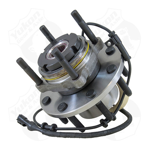 YUKON YB U515056 FRONT UNIT BEARING & HUB ASSEMBLY FOR 99-05 F250 F350 F450 & F550 WITH 4 WHEEL ABS