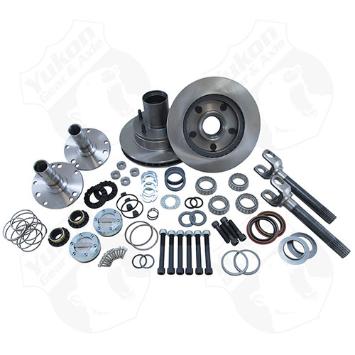 YUKON YA WU-02 SPIN FREE LOCKING HUB CONVERSION KIT 2000-2001 DODGE FOR DANA 44