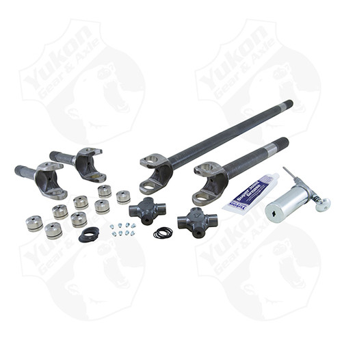 YUKON YA W24112 AXLE KIT 4340 CHROME-MOLY REPLACEMENT 27 SPLINE INNER AND OUTER FOR JEEP TJ YJ AND XJ DANA 30 W/ SUPER JOINTS
