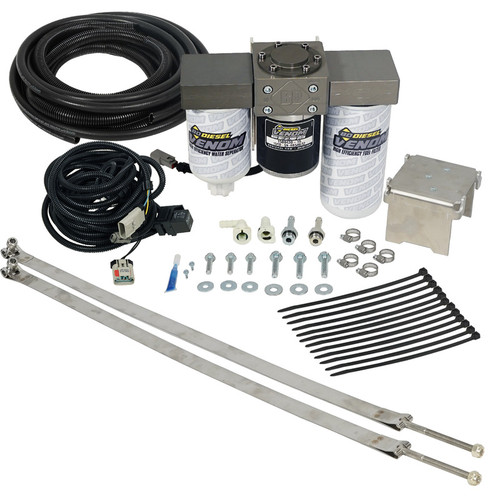 BD DIESEL 1050334 VENOM CUMMINS FUEL LIFT PUMP C/W FILTER AND SEPARATOR RAM 6.7L 2013-2022