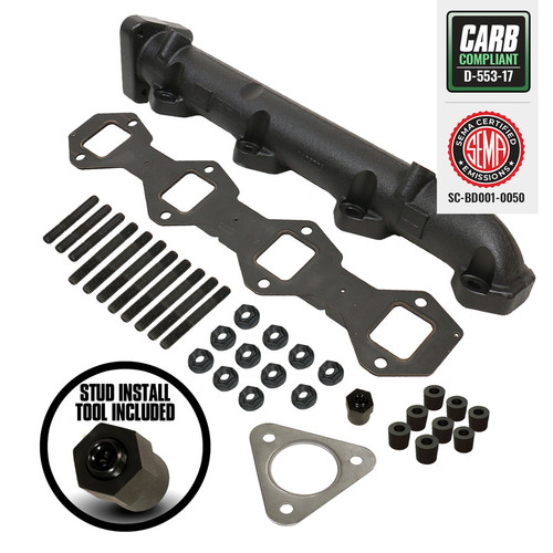 BD DIESEL 1043006 6.7L POWER STROKE DRIVER'S SIDE EXHAUST MANIFOLD KIT FORD 2011-2019 F250/F350/F450/F550 SUPER DUTY BD DIESEL 1043006 6.7L POWER STROKE DRIVER'S SIDE EXHAUST MANIFOLD KIT FORD 2011-2019 F250/F350/F450/F550 SUPER DUTY
