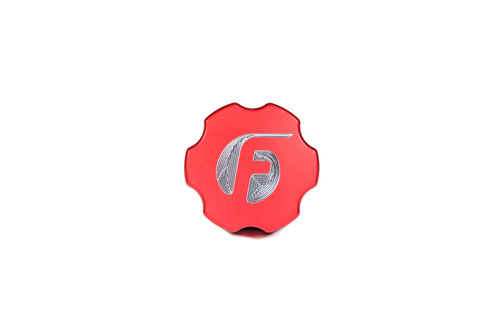 FLEECE FPE-OC-CR-F-RED CUMMINS BILLET OIL CAP COVER RED